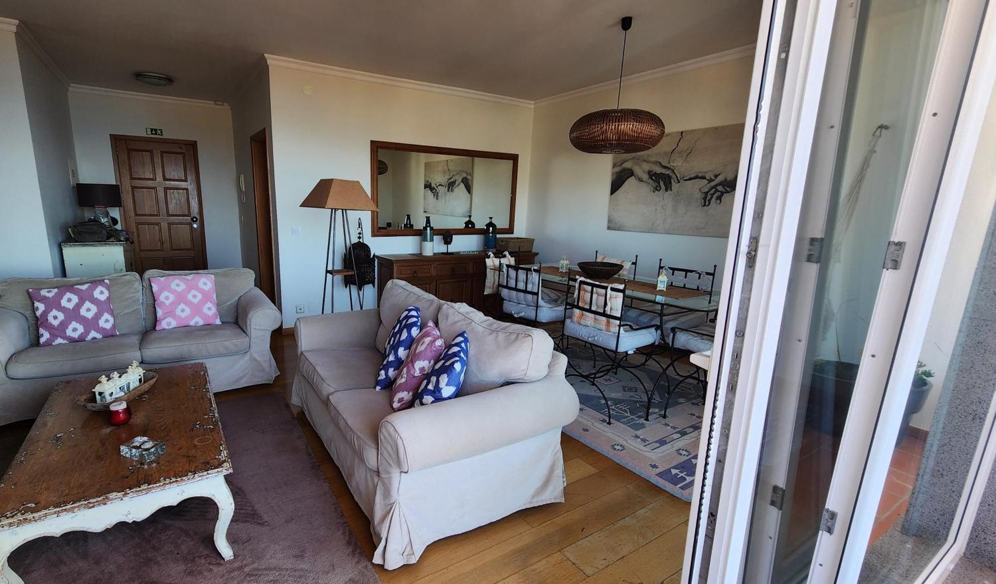 Apartamento Murteiras Living